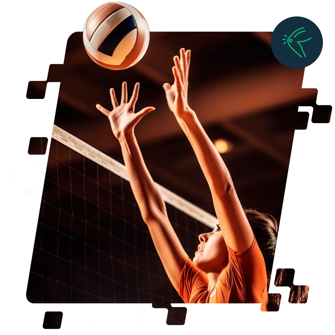 Gestos-esportivos-do-voleibol-com-jogadora-e-bola